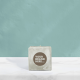 HANDMADE VEGAN CANDLE in Marble Concrete Pot Engraved.