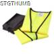 SAFETY VEST SET COMPACT, IDEAL FOR ALL TWO-SEATERS.