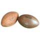 VINTAGE LEATHER RUGBY BALL.