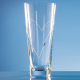30CM DIAMANTE CONICAL VASE with Heart Shape Cutting.