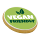 VEGAN & GLUTEN FREE SHORTBREAD BISCUIT - EDIBLE BRANDING (5CM).