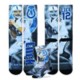 DYE SUBLIMATED WHITE SOCKS.