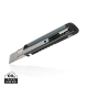 REFILLABLE RCS RPLASTIC HEAVY DUTY SNAP-OFF KNIFE SOFT GRIP in Grey.