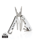 SOLID MULTI TOOL with Carabiner in Silver.