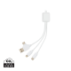 6-IN-1 ANTIMICROBIAL CABLE in White.