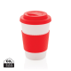 REUSABLE COFFEE CUP 270ML in Red.