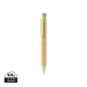 BAMBOO PEN with Wheatstraw Clip in Green.