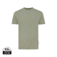 IQONIQ MANUEL RECYCLED COTTON TEE SHIRT UNDYED in Heather Green.