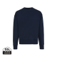 IQONIQ KRUGER RELAXED RECYCLED COTTON CREW NECK in Navy.