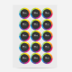 PAPER STICKER - 51MM DIAMETER - 15 TO SHEET in Yes.