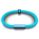 NOTCH® BRACELET WRISTBAND MADE FROM RECYCLED OCEAN PLASTIC – AQUA BLUE.