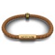 NOTCH® BRACELET WRISTBAND MADE FROM PREMIUM LEATHER - TAN.