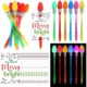 LIGHT UP BULB PLASTIC BALL PEN.