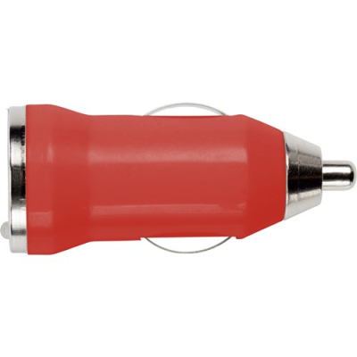 CAR POWER ADAPTER in Red.