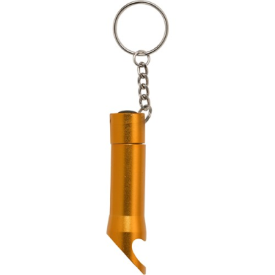 BOTTLE OPENER with Torch in Orange.