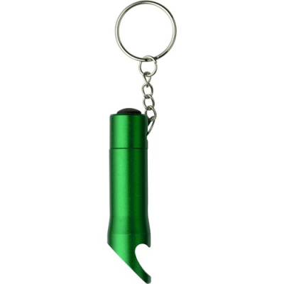 BOTTLE OPENER with Torch in Light Green.
