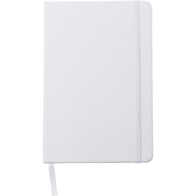 A5 RPET NOTE BOOK in White.
