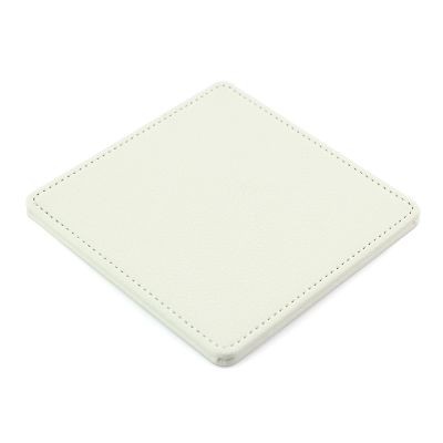 DELUXE SQUARE COASTER in Recycled Como, a Quality Vegan PU.