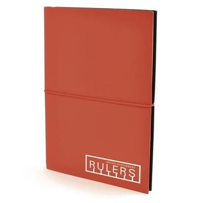 A5 CENTRE NOTE BOOK in Red.