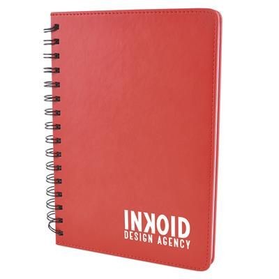 A5 SALERNO NOTE BOOK in Red.