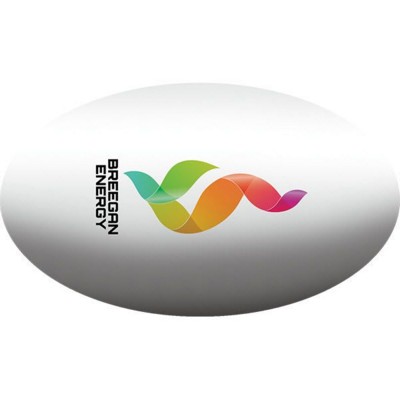 STRESS RUGBY BALL in White.