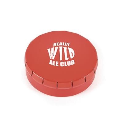 CLIC CLAC MINTS TIN in Red.