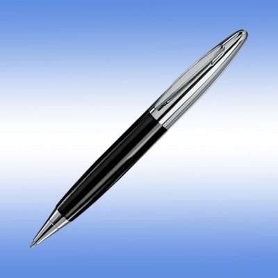 LPC 016 BALL PEN in Black with Silver Trim.