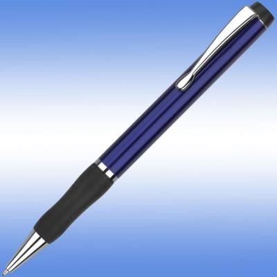 CONCERTO NO 1 BALL PEN in Blue with Black Grip & Silver Trim.