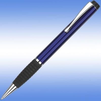 CONCERTO NO 2 BALL PEN in Blue with Black Grip & Silver Trim.