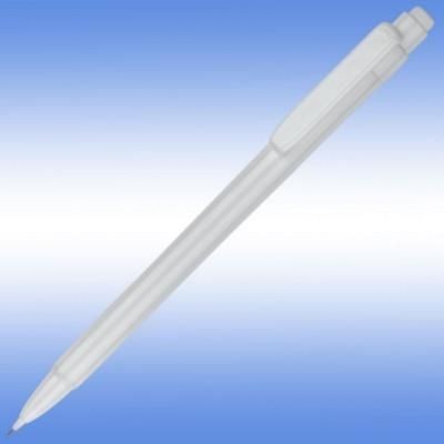 GUEST MECHANICAL PROPELLING PENCIL in White with White Trim.