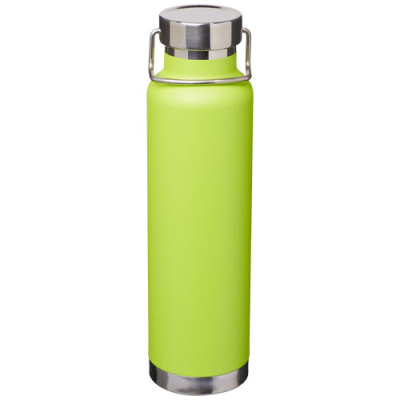 THOR 650 ML COPPER VACUUM THERMAL INSULATED SPORTS BOTTLE in Lime.