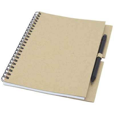 LUCIANO ECO WIRE NOTE BOOK with Pencil - Medium in Natural.
