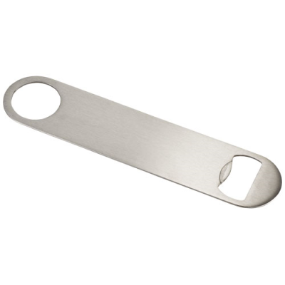 PADDLE BOTTLE OPENER in Silver.