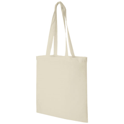 MADRAS 140 G-M² COTTON TOTE BAG in Natural.