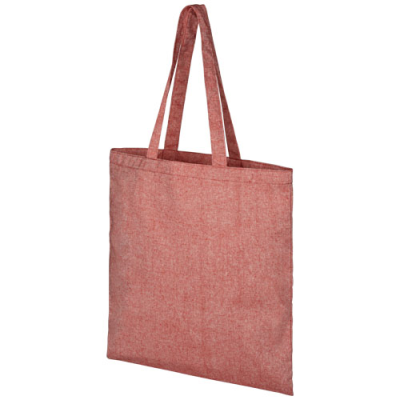 PHEEBS RECYCLED COTTON TOTE in Heather Red.