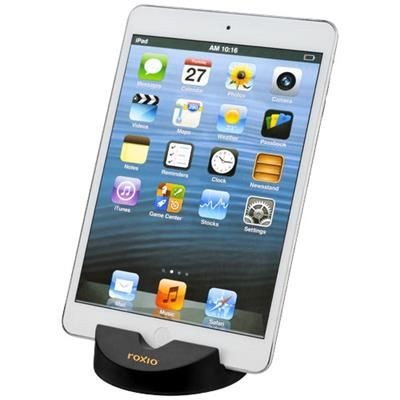 ORSO SMARTPHONE AND TABLET STAND in Black Solid-white Solid.