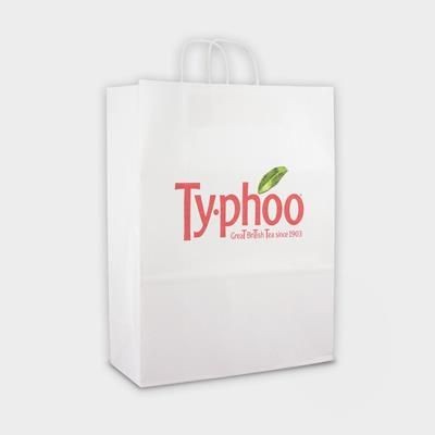 GREEN & GOOD LARGE SUSTAINABLE KRAFT PAPER BAG with Twisted Handles.