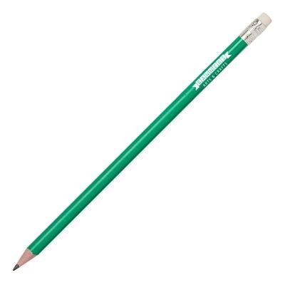 RECYCLED PLASTIC PENCIL in Green.