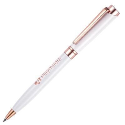 LYSANDER ROSE GOLD PENCIL in White.