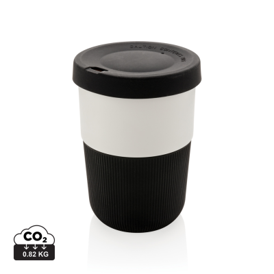 PLA CUP COFFEE TO GO 380ML in Black.