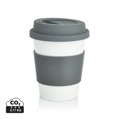 ECO PLA COFFEE CUP in Grey.