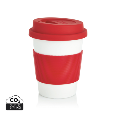 ECO PLA COFFEE CUP in Red.