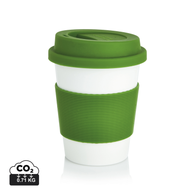 ECO PLA COFFEE CUP in Green.