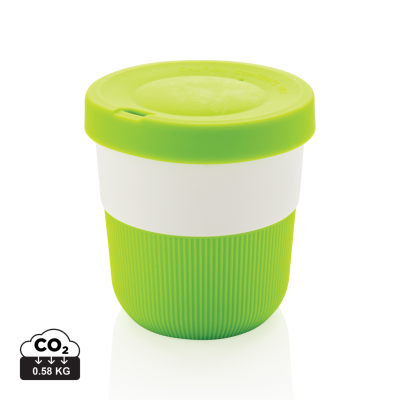 PLA CUP COFFEE TO GO 280ML in Green.