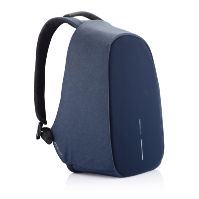 BOBBY PRO ANTI-THEFT BACKPACK RUCKSACK in Navy Blue.