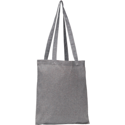 NEWCHURCH ECO RECYCLED COTTON TOTE SHOPPER in Grey.