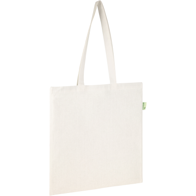 SEABROOK ECO 5OZ RECYCLED COTTON TOTE.