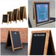 Picture of WOOD A-FRAME PAVEMENT DISPLAY