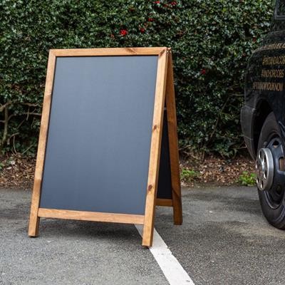 Picture of SQUARE FRAME PAVEMENT CHALKBOARD.