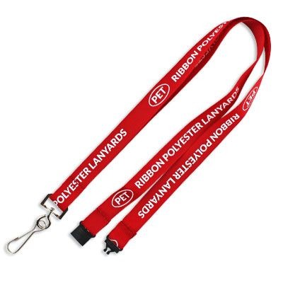 EVENT STAFF lanyard black//orange 15mm with safety breakaway for ID /& keys.